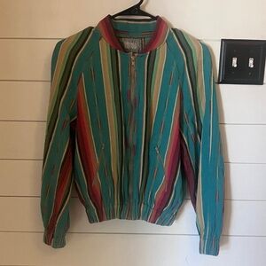 Women's Vintage Silverado Bomber Jacket. Size Small. Western Wear
